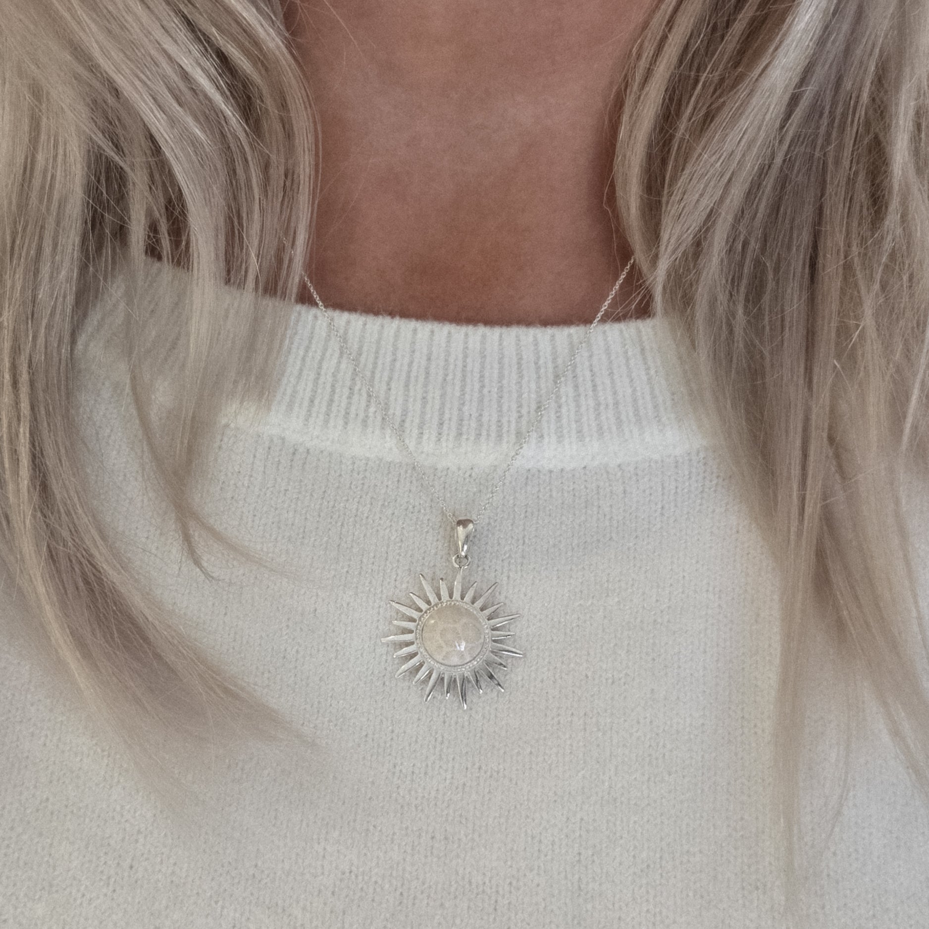 Ananaskorall - Halsband