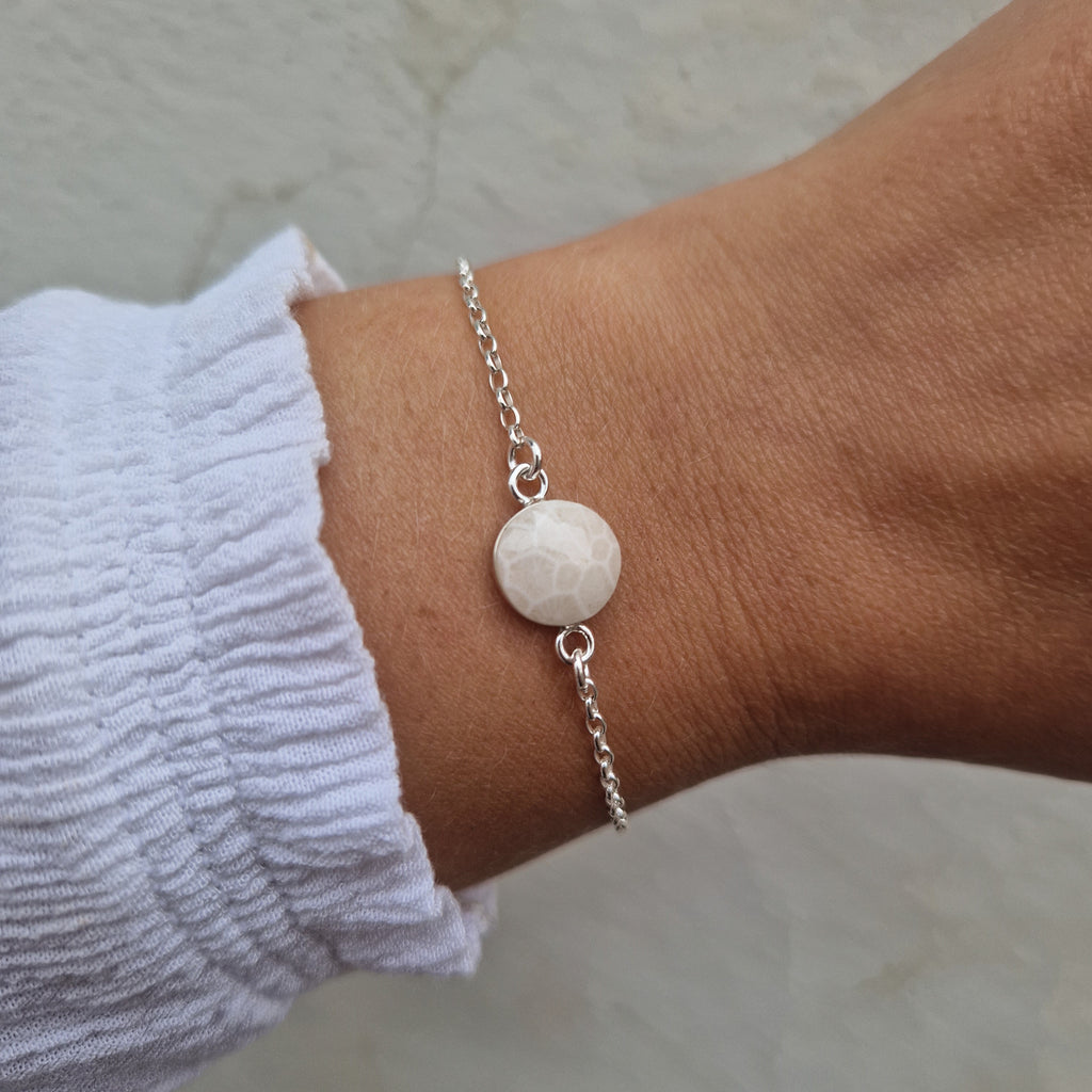 Ananaskorall - Armband