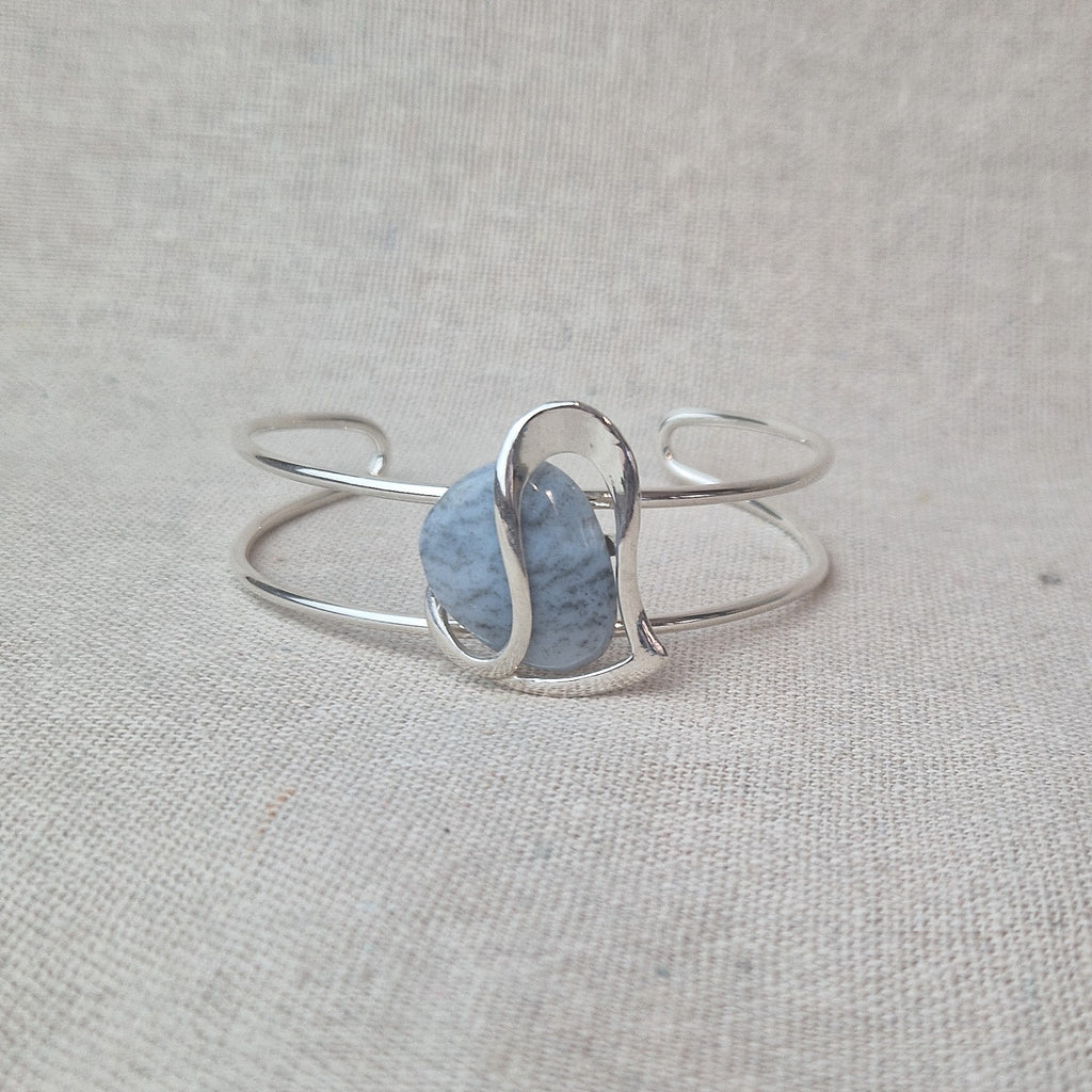 Kalcedon - Armband liten