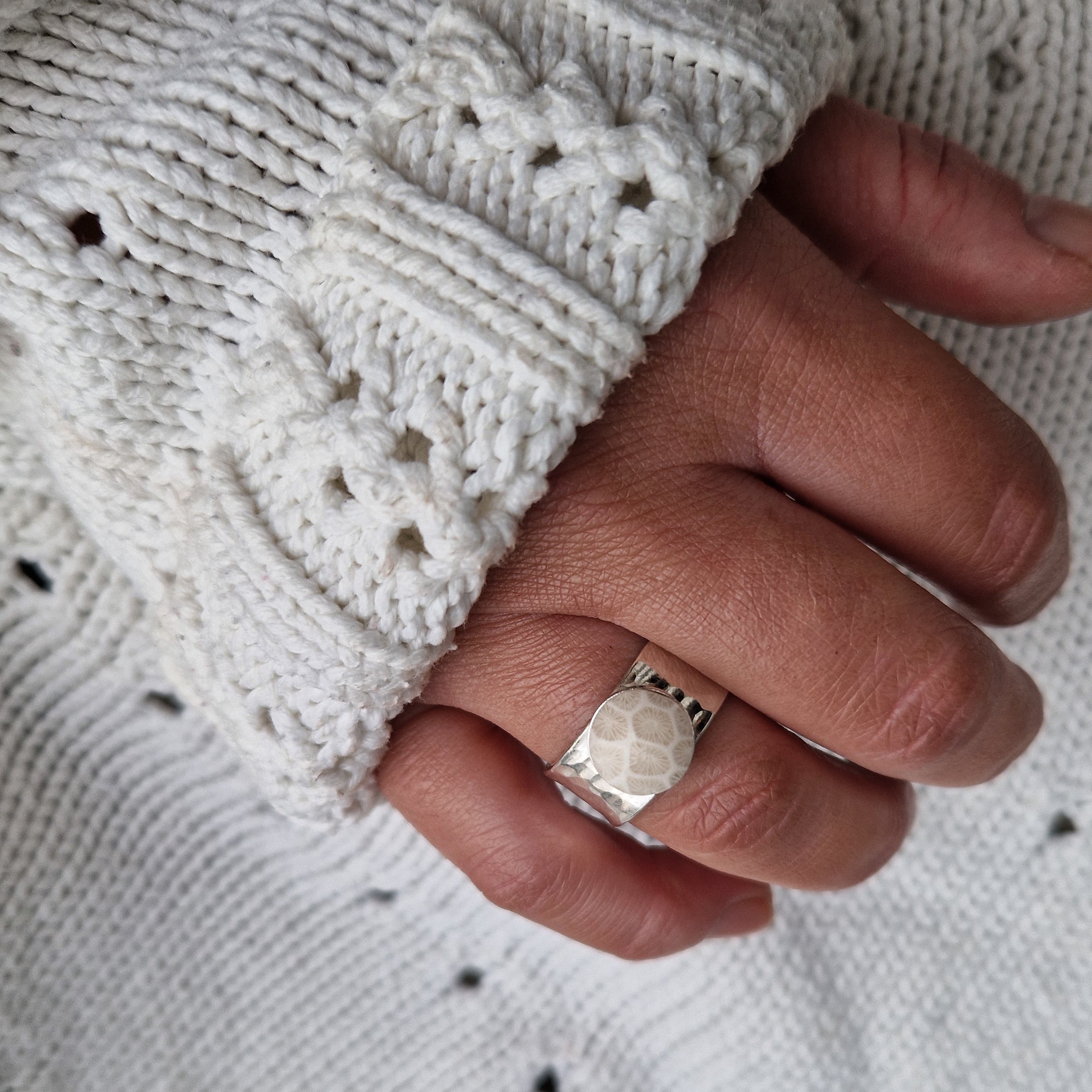 Ananaskorall - Ring
