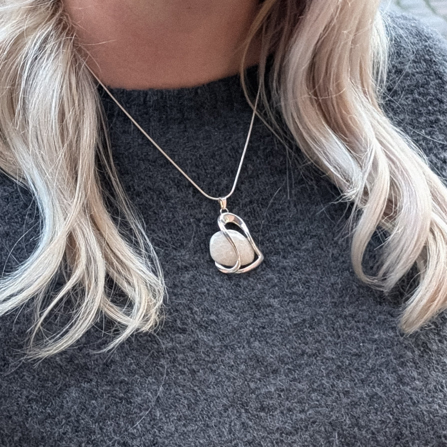 Ananaskorall - Halsband stor