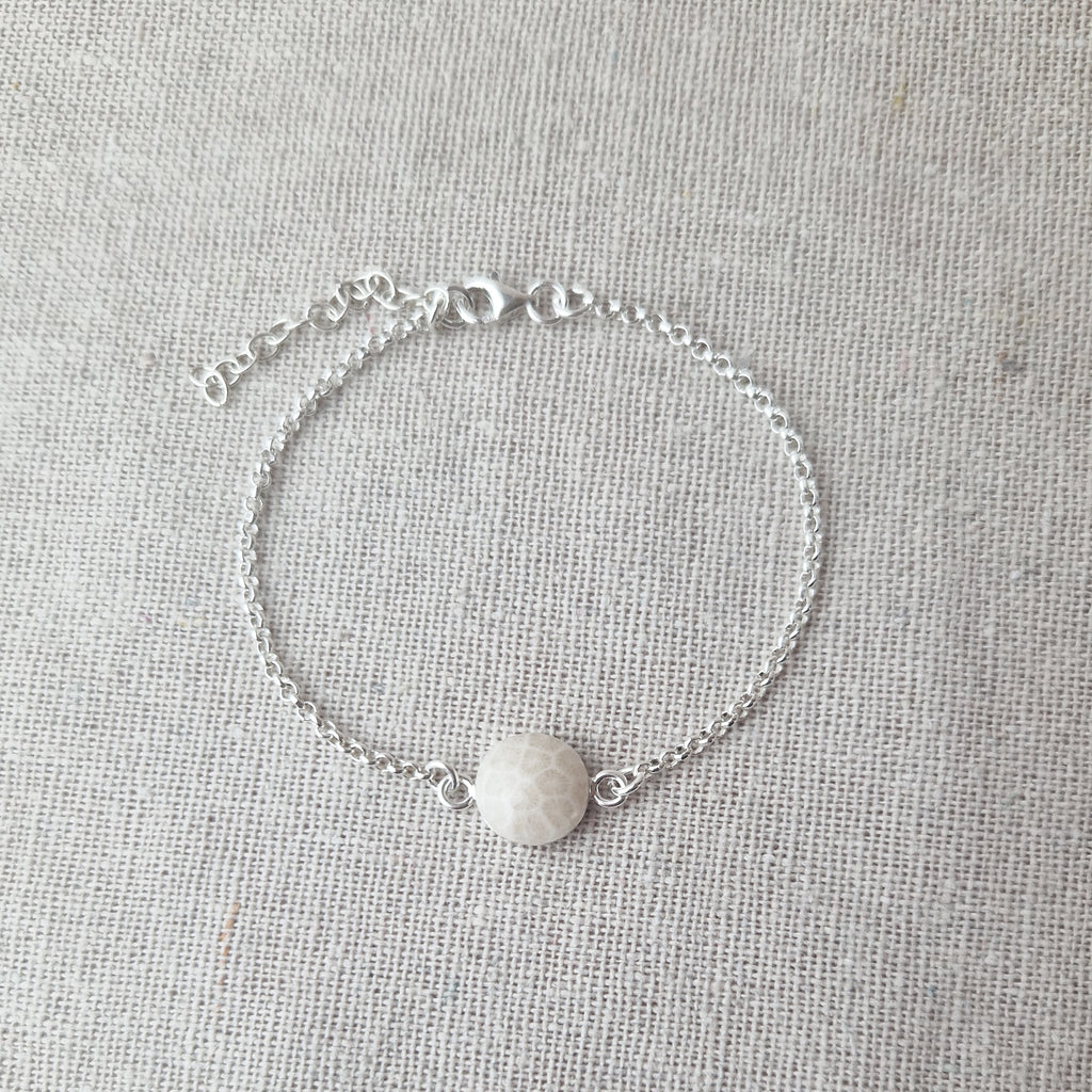 Ananaskorall - Armband