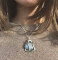 Kalcedon - Halsband stor