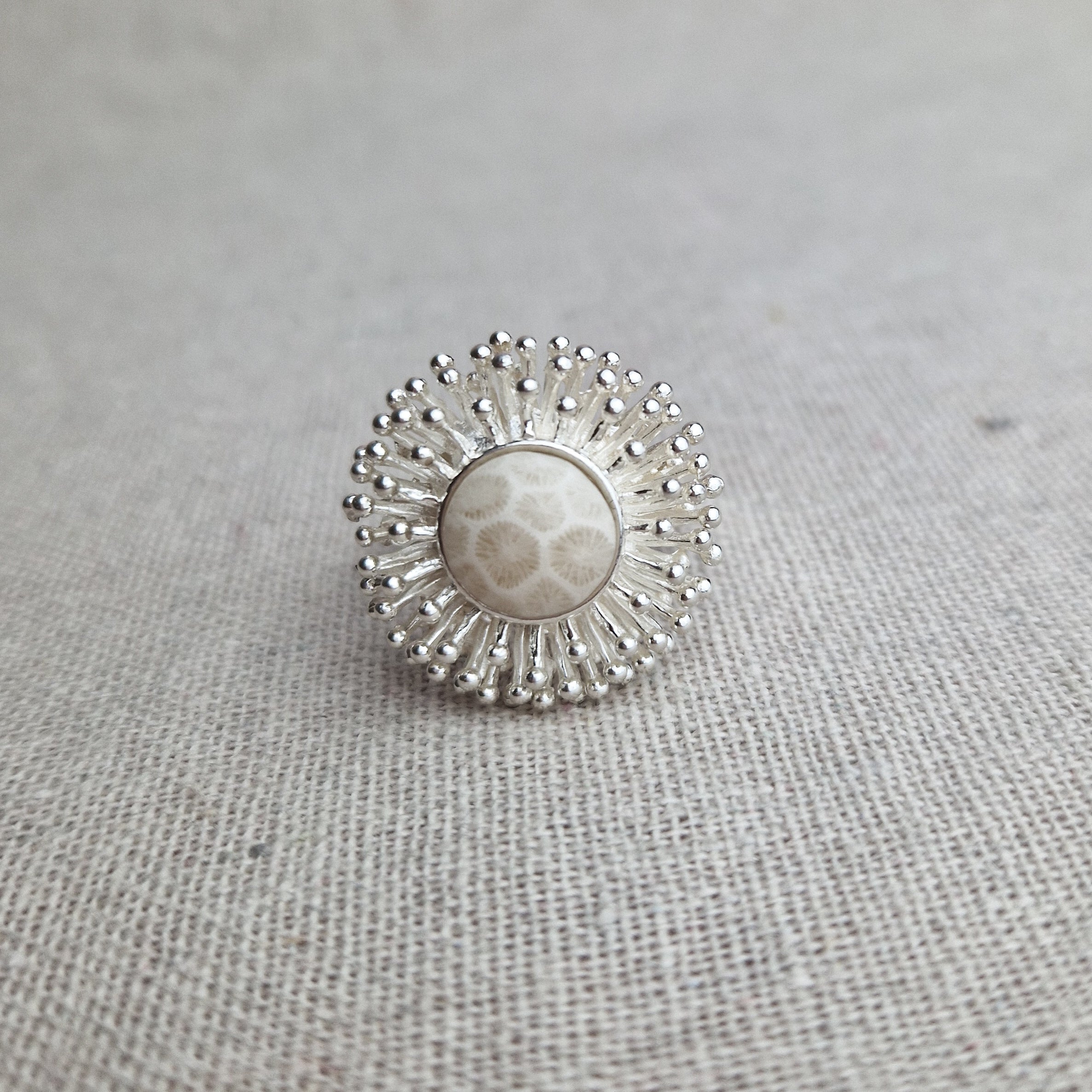 Ananaskorall - Ring