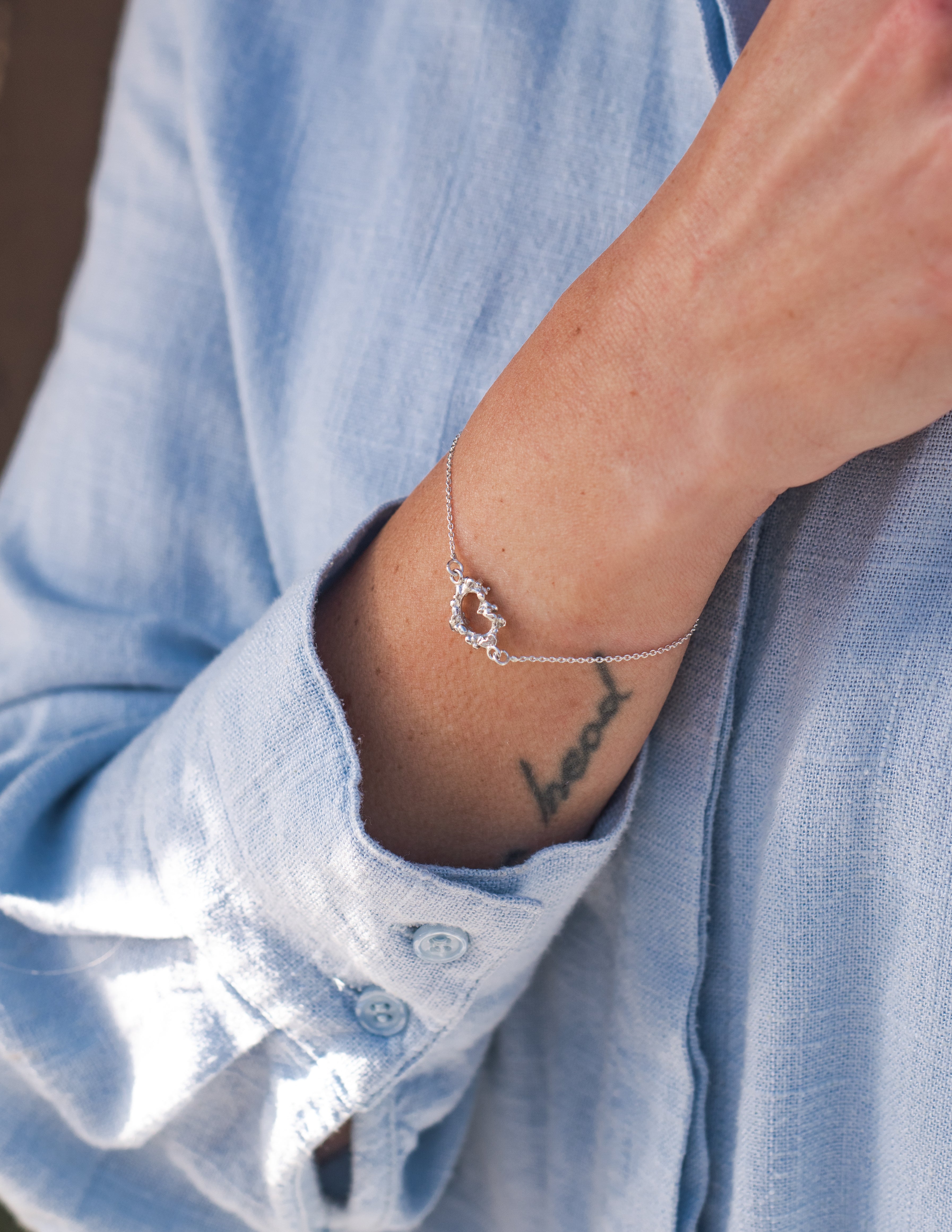 LIVETS BUBBLOR - ARMBAND HJÄRTA