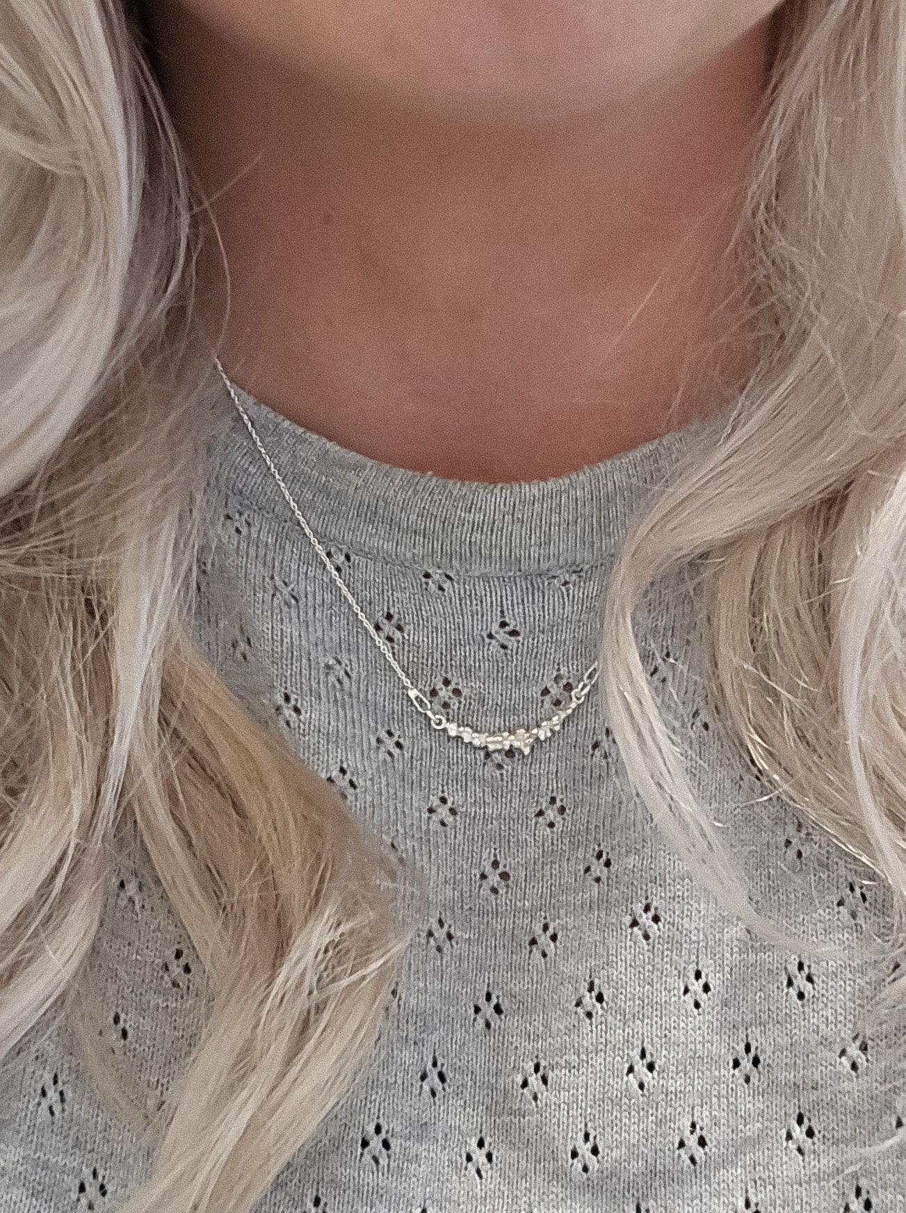 LIVETS BUBBLOR - HALSBAND  TUNN KEDJA